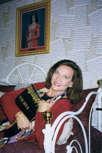 Victoria in the studio