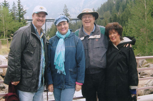 With Scott's Parents in Georgetown, Colorado