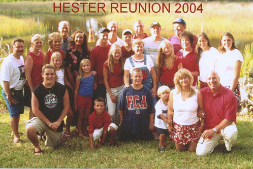 Scott's Family, Hester Reunion